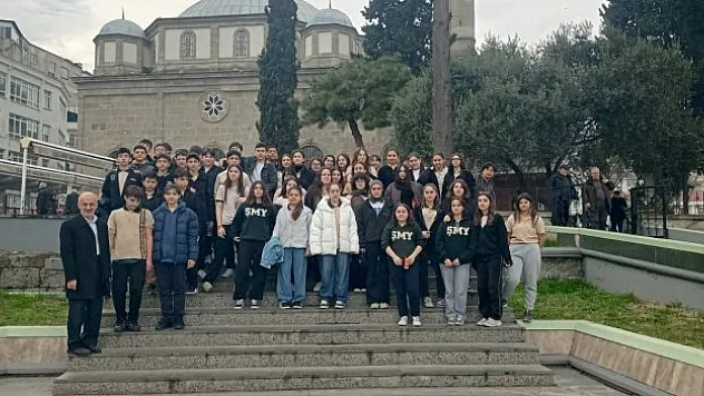 Öğrenciler tarihi alanları gezdi