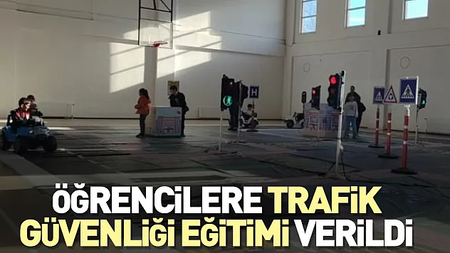 Çarşamba'da Öğrencilere Trafik Güvenliği Eğitimi verildi