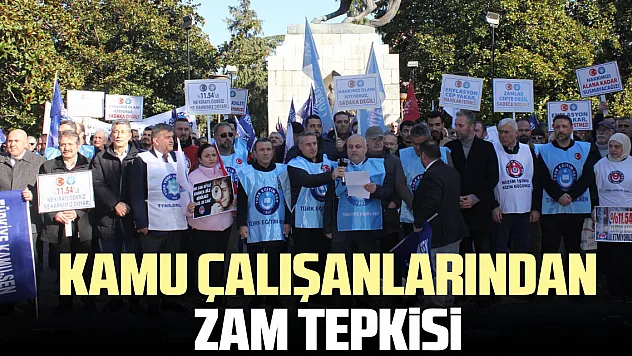 Kamu Çalışanlarından Zam Tepkisi