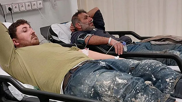 4 işçi hastanelik oldu