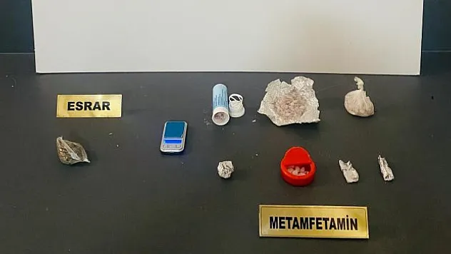 Satışa hazır metamfetamin ele geçirildi