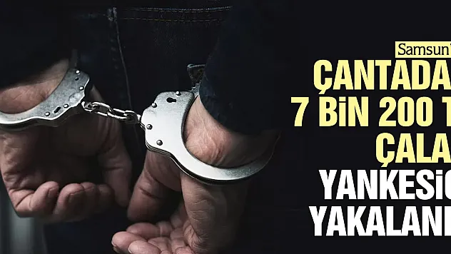 7 bin TL çalan hırsız yakalandı