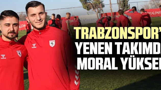Trabzonspor'u Yenen Takımda Moral Yüksek