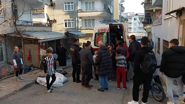 Çıkan yangından etkilendiler