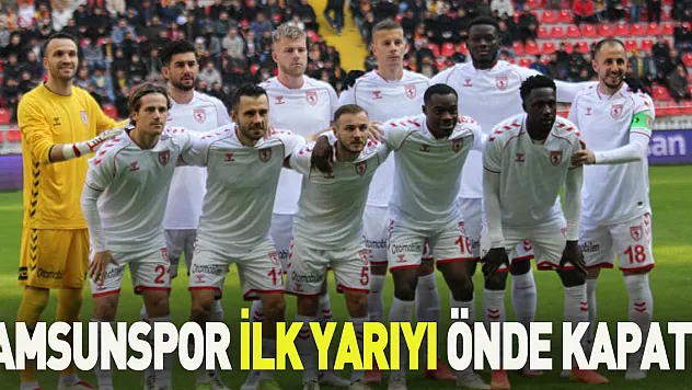 Kayserispor: 0 - Samsunspor: 1 (İlk yarı)