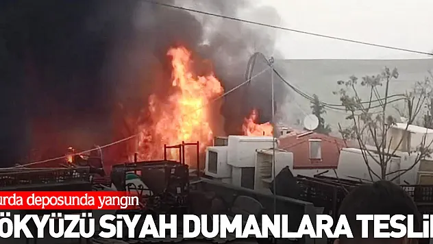 Gökyüzü siyah dumanlara teslim