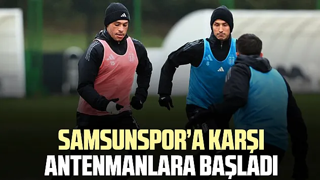 SAMSUNSPOR'A KARŞI ANTENMANLARA BAŞLADI