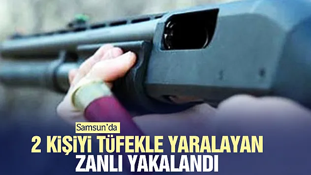 2 kişiyi tüfekle yaralayan zanlı yakalandı
