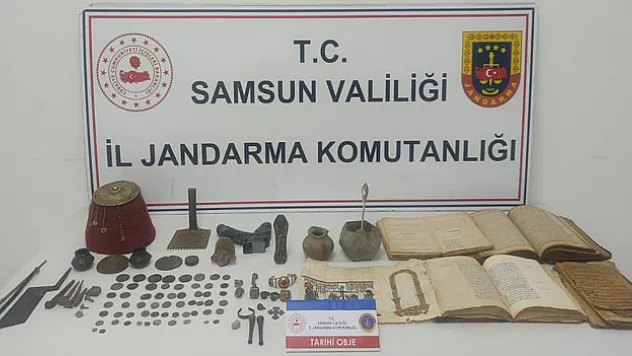 Jandarma tarihi eser ele geçirdi