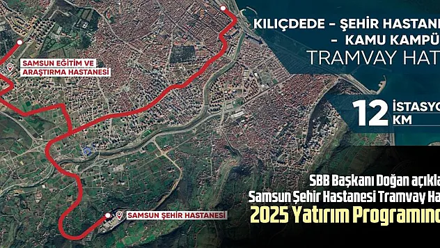Şehir Hastanesi Tramvay Hattı, Yatırım Programı'na alındı!