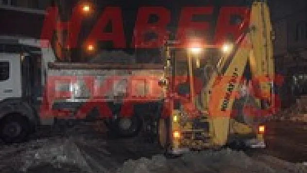 Kar Tekkeköy'ü etkiledi