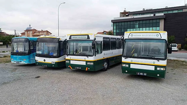 Meram Belediyesi taziye araçlarıyla en acı günlerinde de vatandaşların yanında