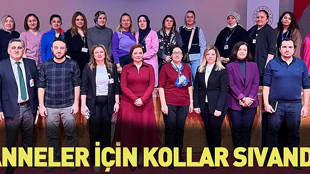 Ordu'da anneler için kollar sıvandı