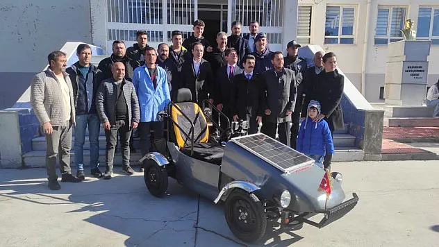 Hurda parçalardan elektrikli araç ürettiler