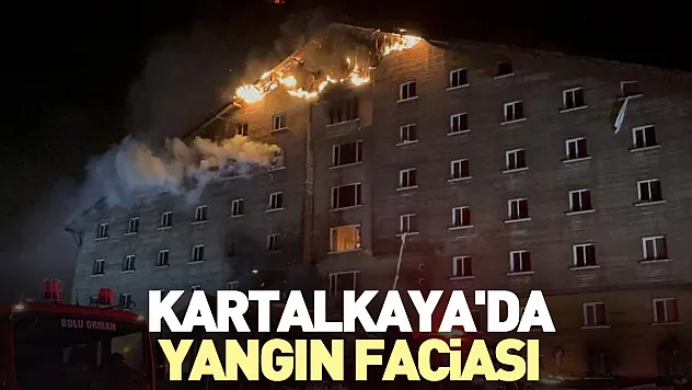 Kartalkaya'da yangın faciası