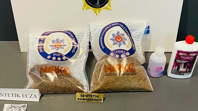 Uyuşturucuyla yakalandı