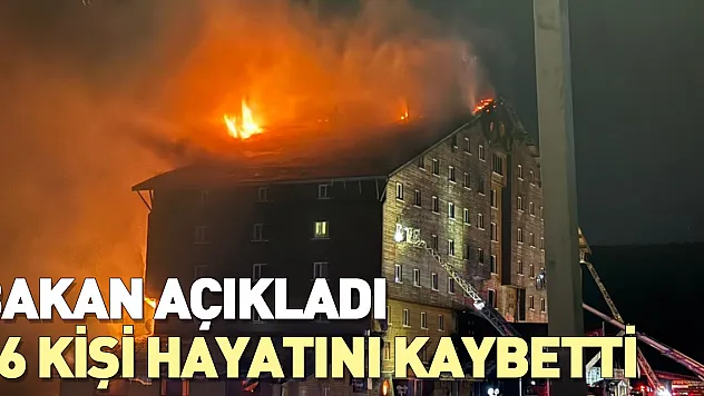 Bolu'daki yangın faciasında 66 kişi hayatını kaybetti