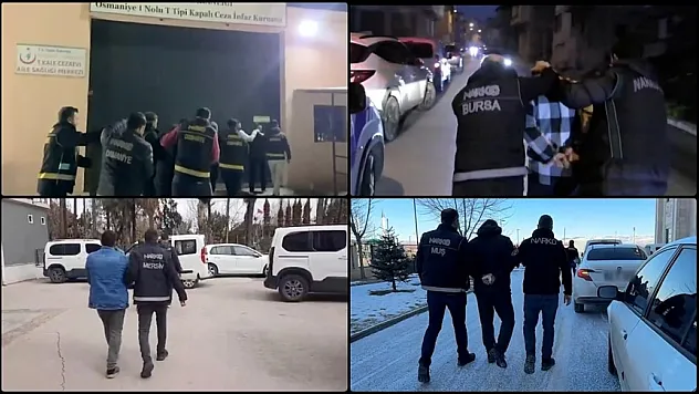 77 ilde 2 bin 795 şüpheli yakalandı