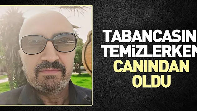 Tabancasını temizlerken canından oldu