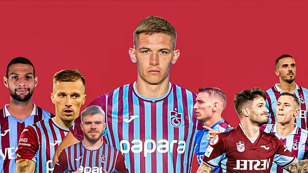 Trabzonspor, 191 yabancı oyuncuyu kadrosuna kattı