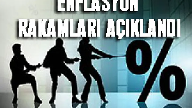 Enflasyon rakamları açıklandı