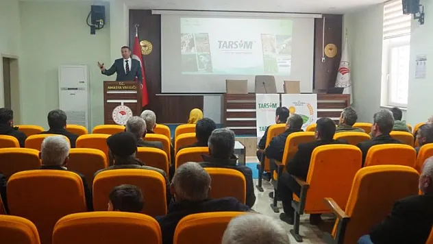 Çiftçiler tarım sigortaları hakkında bilgilendirildi