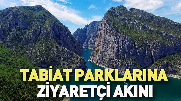 Tabiat parklarına ziyaretçi akını