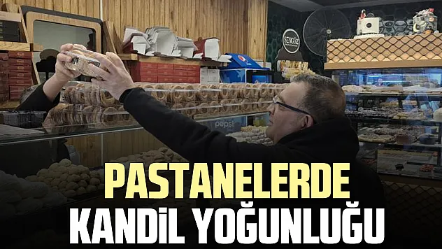 Pastanelerde kandil yoğunluğu