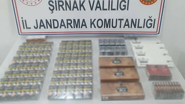 Jandarma ekiplerinden kaçakçılık operasyonu