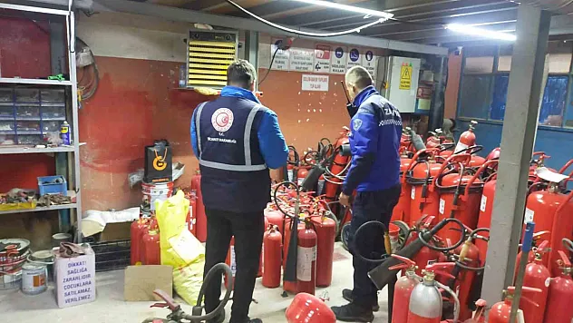 Yangın ekipmanlarında fahiş fiyat alarmı: ekipler denetimde