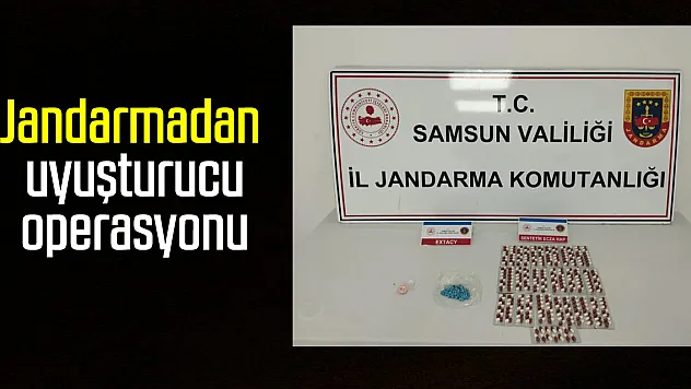 Jandarmadan uyuşturucu operasyonu