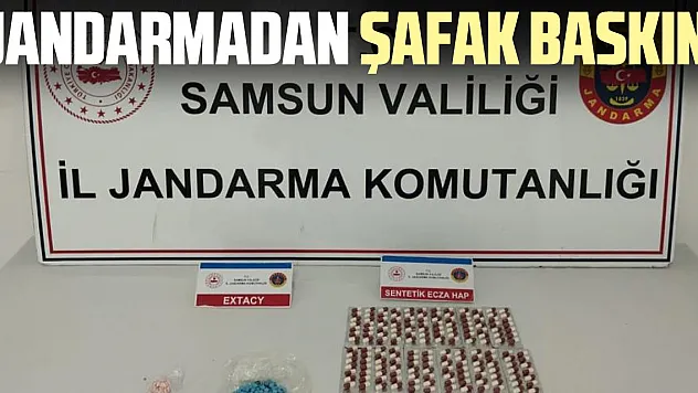Jandarmadan şafak baskını