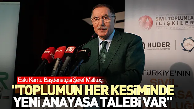 'Toplumun her kesiminde yeni anayasa talebi var'