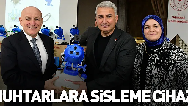 Muhtarlara sisleme cihazı