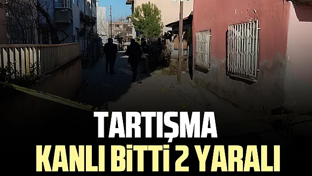 Tartışma Kanlı Bitti: 2 Yaralı