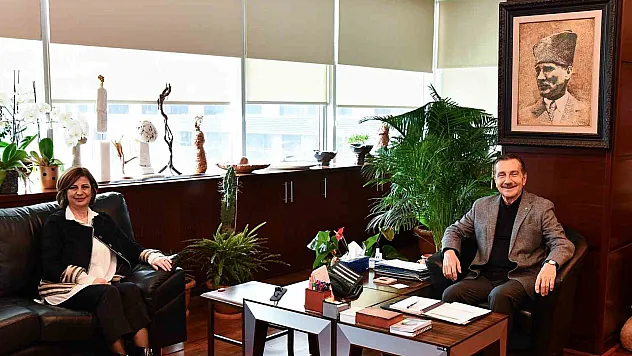 Başkanlar, Eskişehir ve ülke gündemine ilişkin görüş alışverişinde bulundu