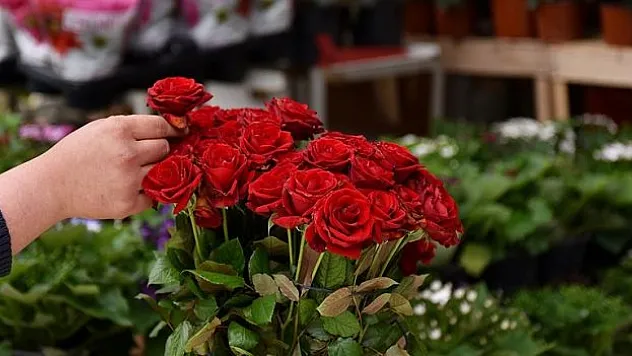 14 Şubat'ta çiçek satışlarında dikkat