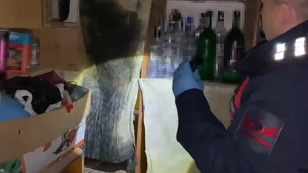 365 litre kaçak içki yakalandı