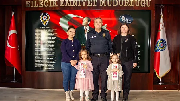 Minik öğrencilerden hayırlı olsun ziyareti