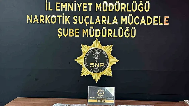 Şanlıurfa'da 9 kilo uyuşturucu ele geçirildi