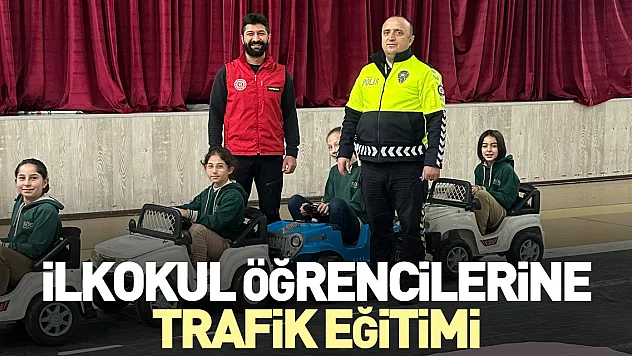 İLKOKUL ÖĞRENCİLERİNE TRAFİK EĞİTİMİ