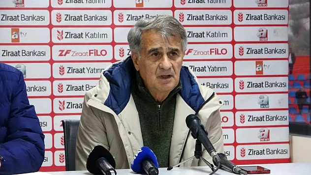 Şenol Güneş: '2 puan kaybederek gidiyoruz'