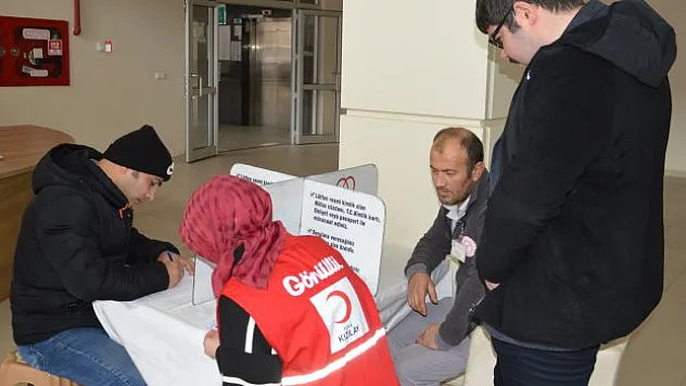 43 ünite kan bağışı