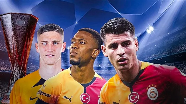 Galatasaray'da Morata, Cuesta ve Sallai UEFA listesine eklendi