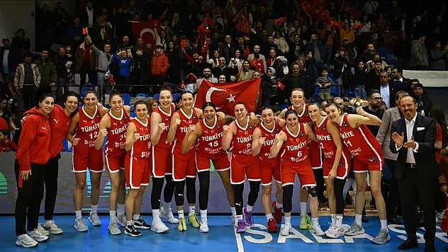 A Milli Kadın Basketbol Takımı, Avrupa Şampiyonası'na katılma hakkı elde etti