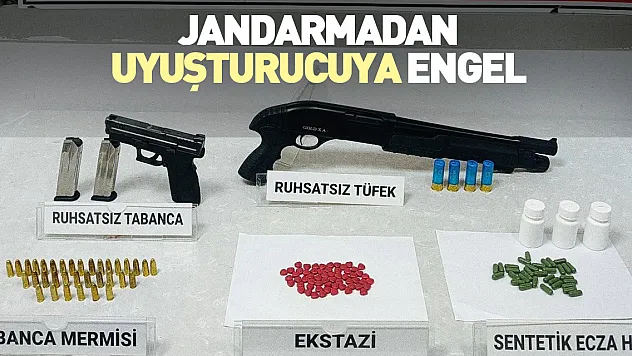 Jandarmadan uyuşturucuya engel