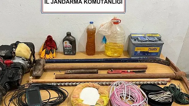 Amonyum-potasyum nitratla kaçak kazı