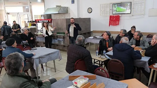 Psikologlar kıraathanelerde erkeklere yönelik şiddete karşı farkındalık seminer verdi