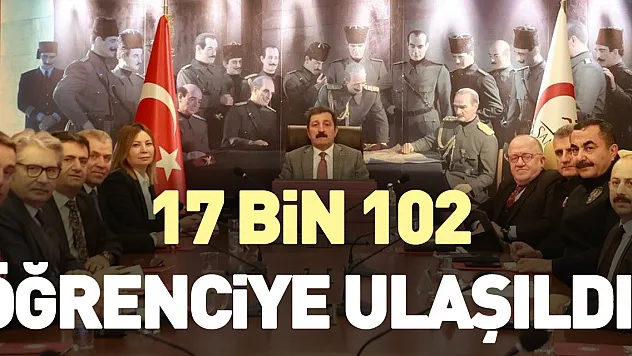 17 bin 102 öğrenciye ulaşıldı