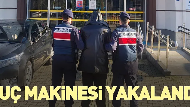 Suç makinesi yakalandı